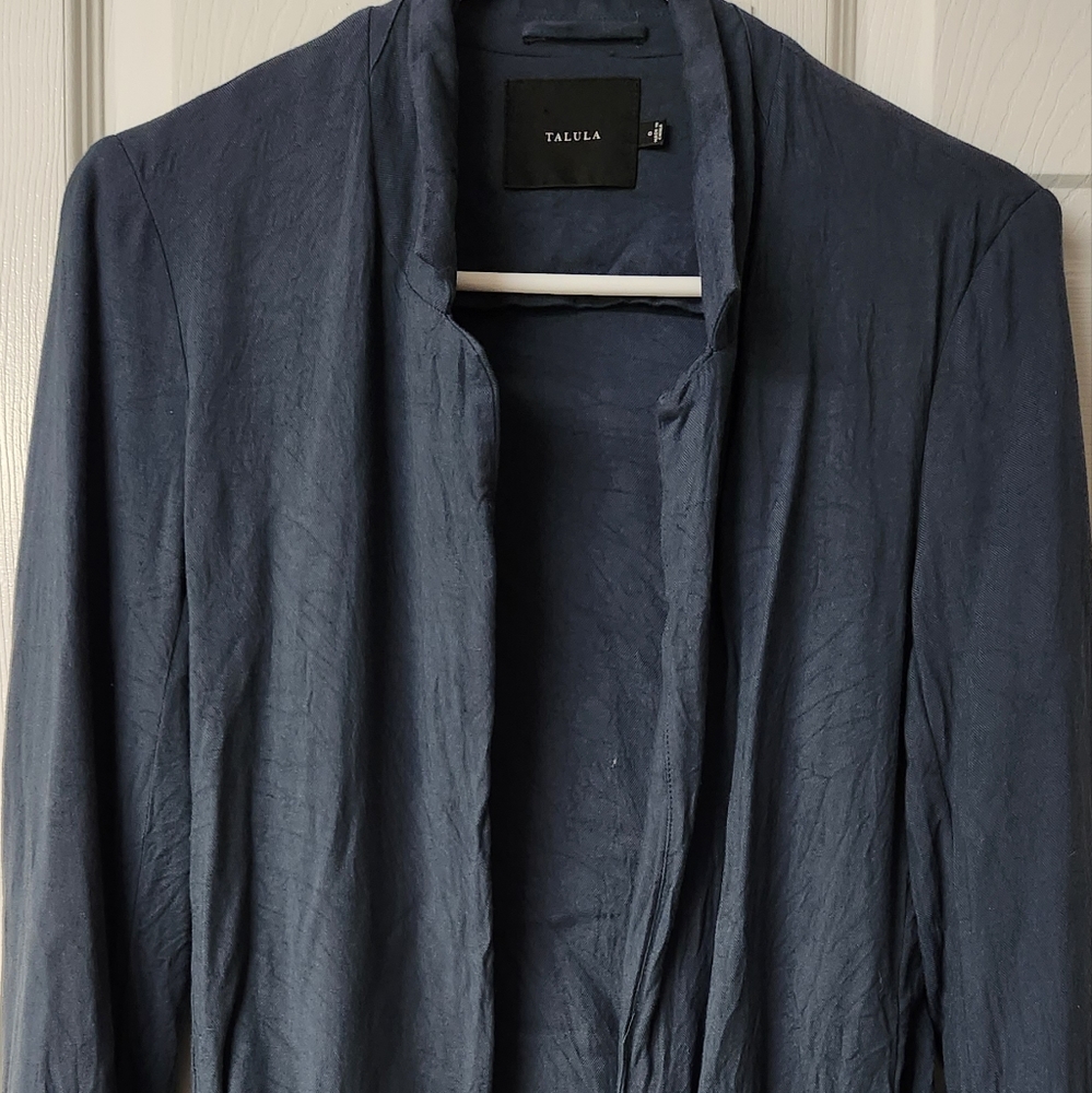 Talula Blue Blazer with Pockets